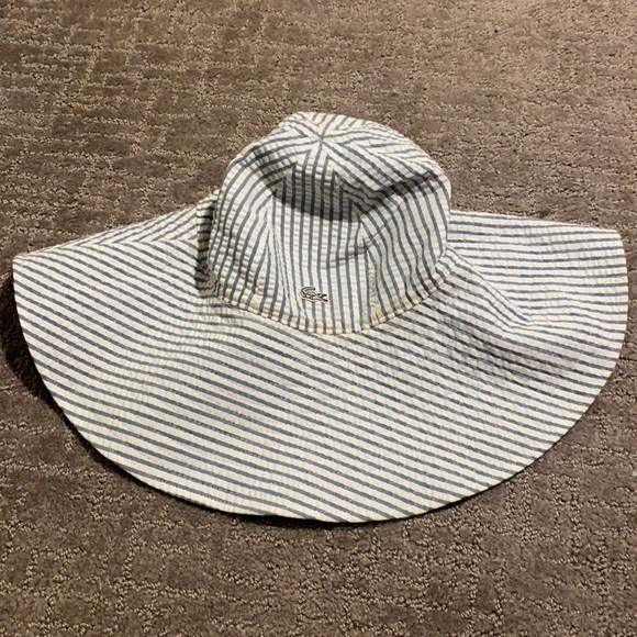 Reversible Lacoste Sun Hat- Navy